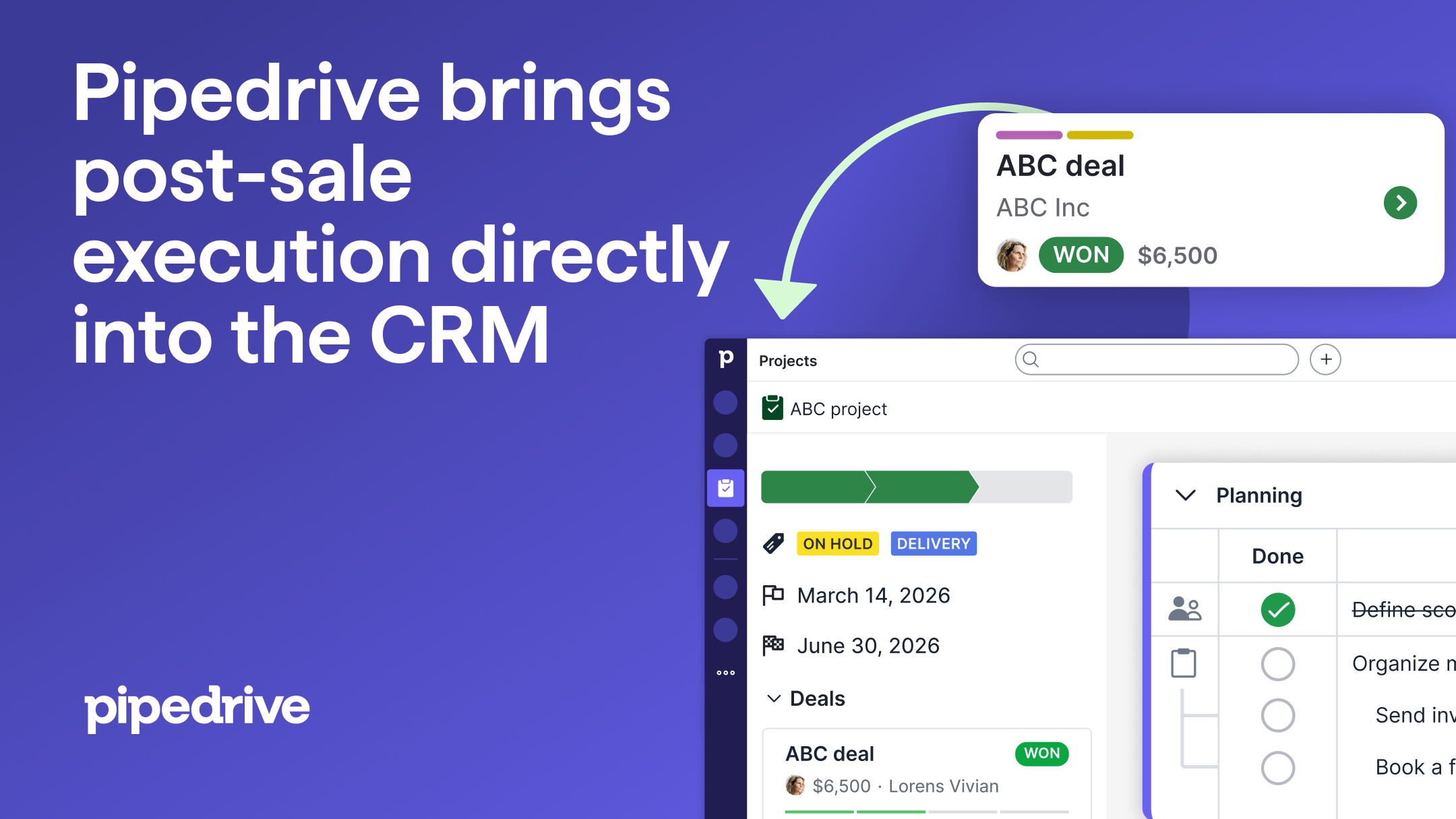 Pipedrive bridges the sales-to-delivery gap with new project management ...