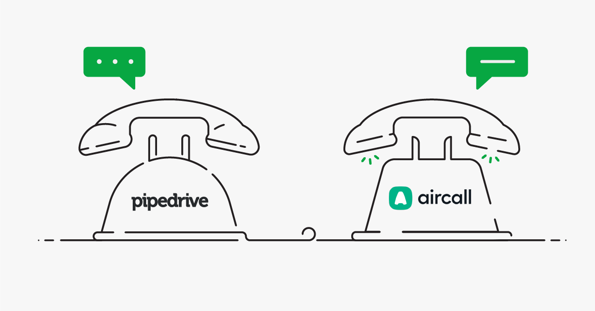 sales calling pipedrive aircall