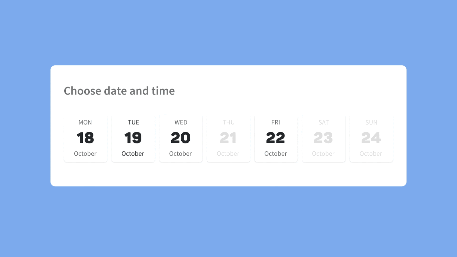 Scheduling Tool