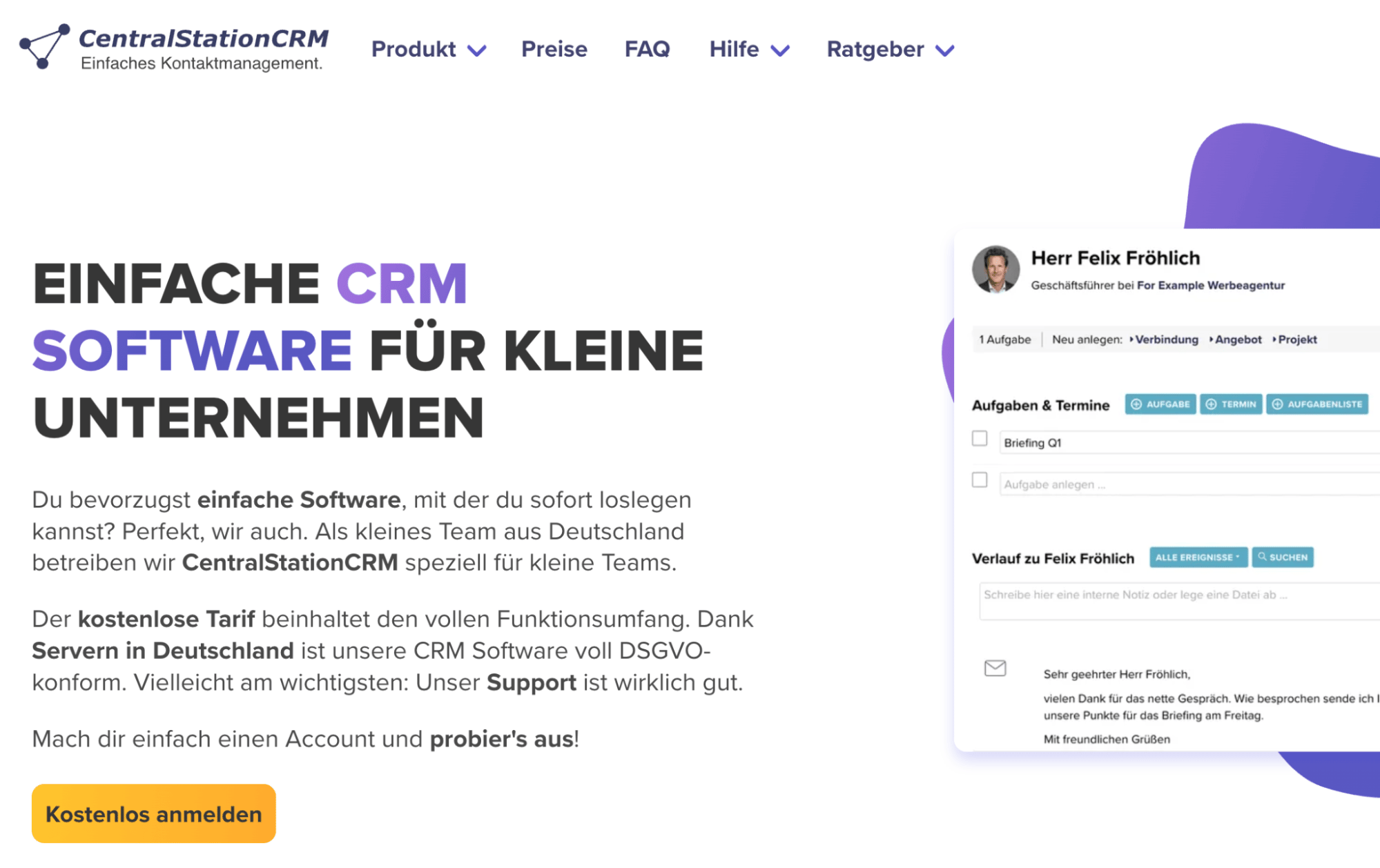 CentralStationCRM CRM-Tools