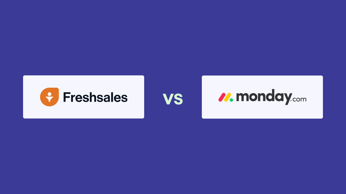 Freshsales vs. Monday comparison