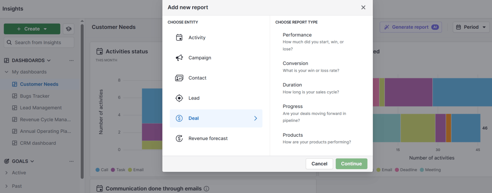 7×7 rule PowerPoint Pipedrive add report