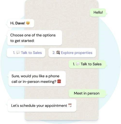  AI chatbot for sales Landbot AI