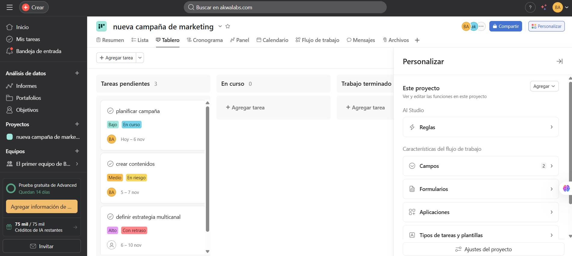 Asana Alternativas a Monday