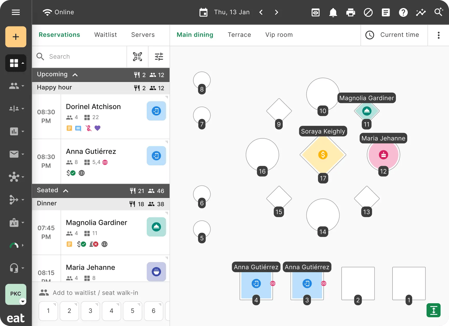 Best CRM for food industry Eat App