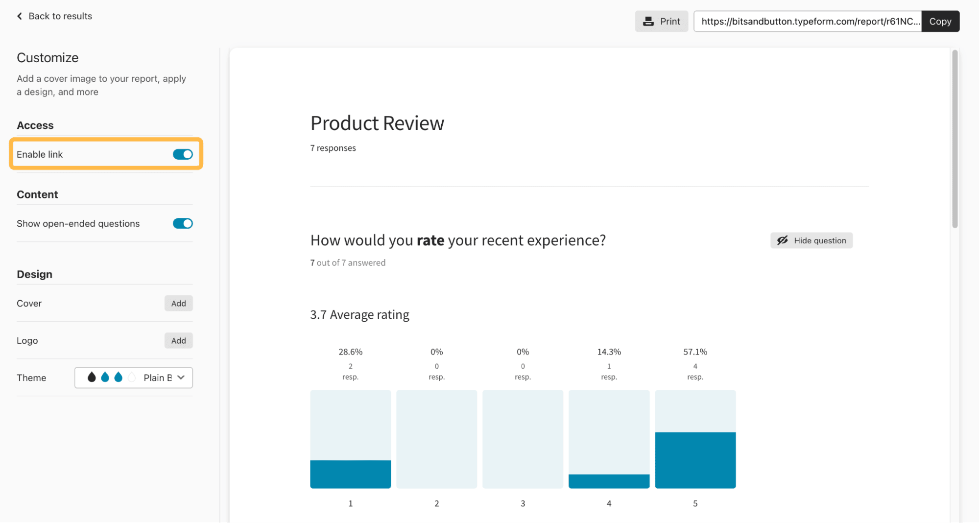Best sales engagement platform Typeform