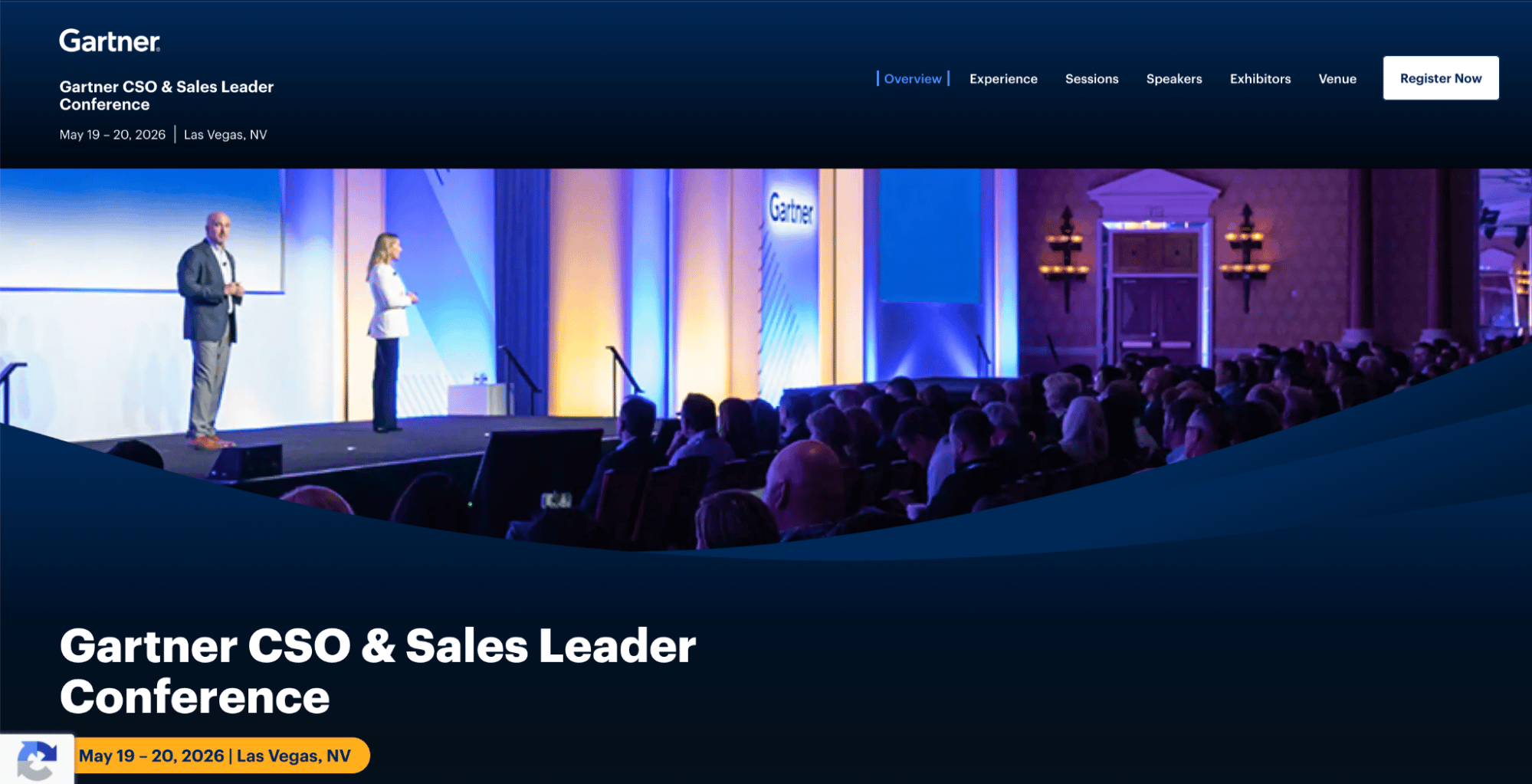 CRM conference Gartner CSO & Sales Leader Conference