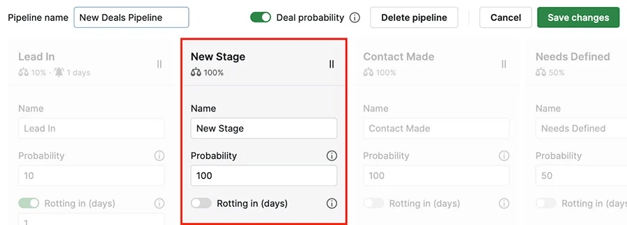 CRM for political campaigns Pipedrive custom pipelines