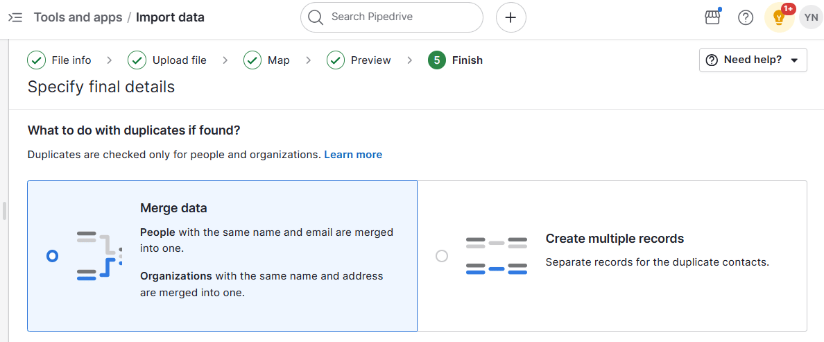 CRM for political campaigns merge data