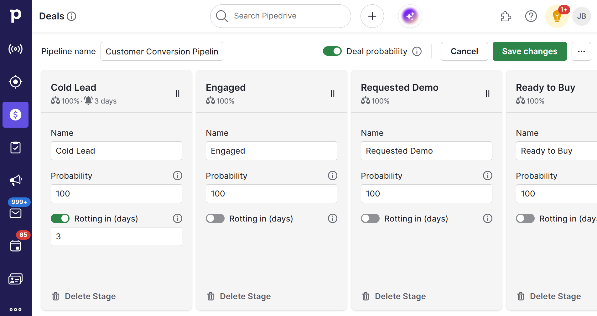 CRM trends Pipedrive custom pipelines