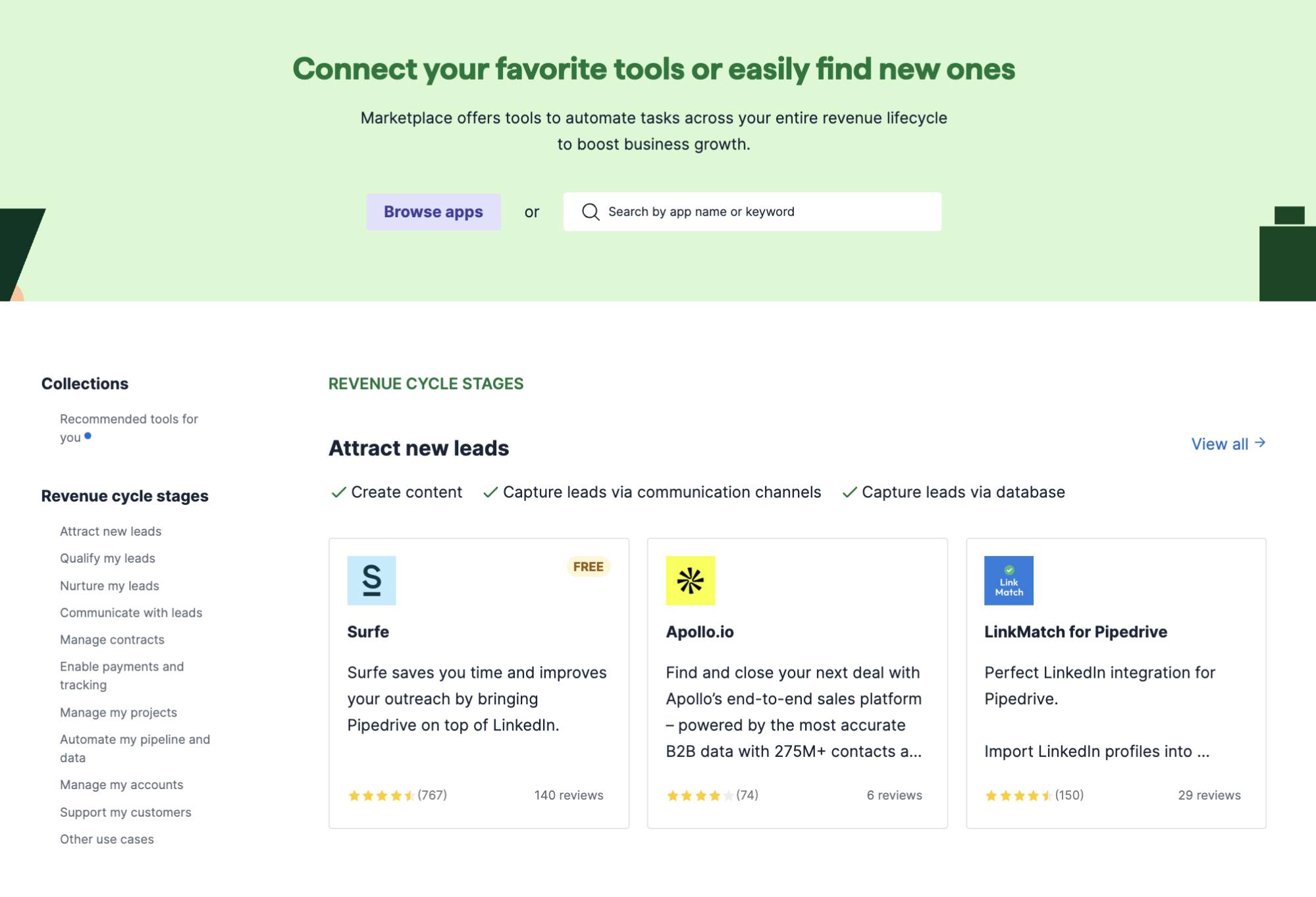 CRM vs ERP Pipedrive Marketplace