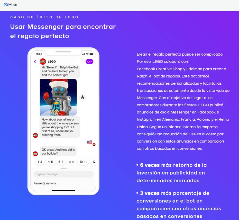Chatbots en Marketing Caso de Exito de Lego 