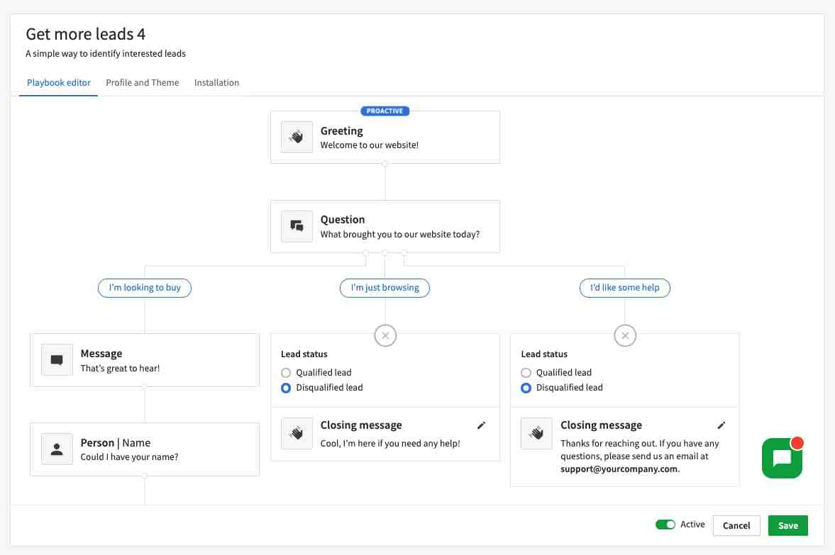 Chatbots en marketing playbook