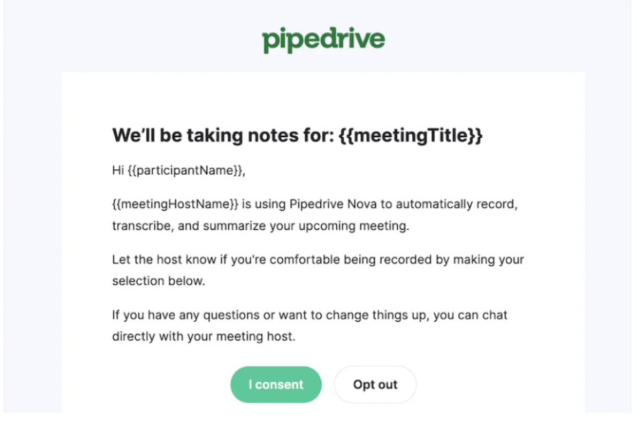 Conversation analytics consent controls