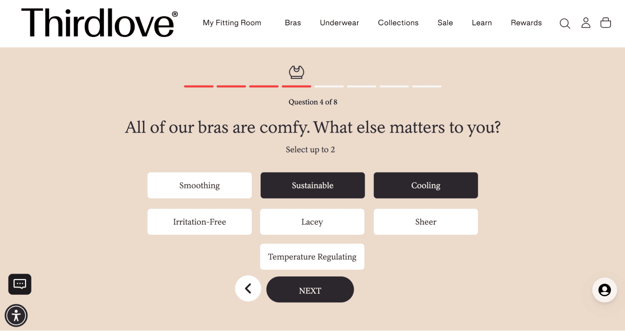 Customer intimacy ThirdLove fitting tool