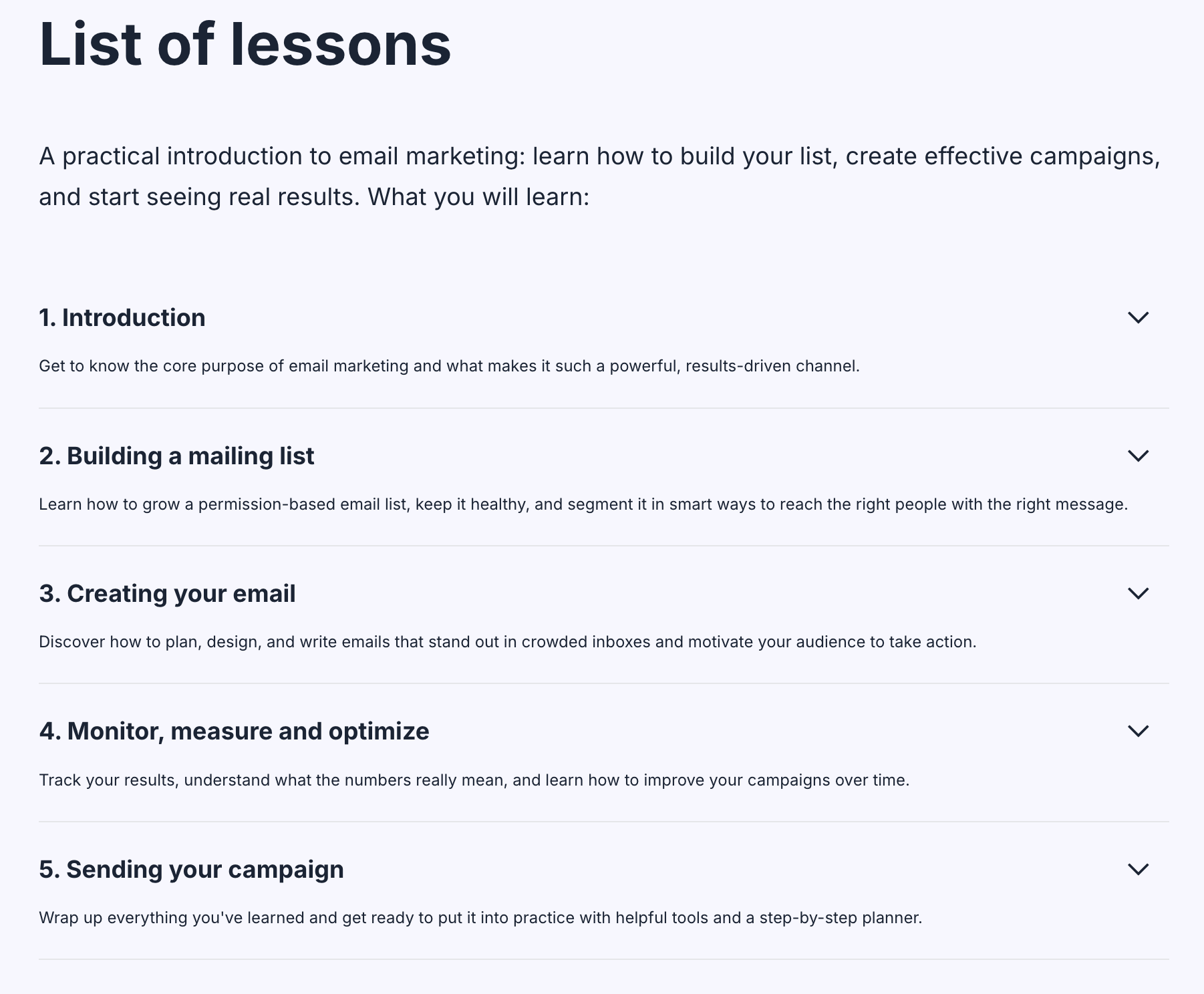 Digital marketing course Pipedrive Academy