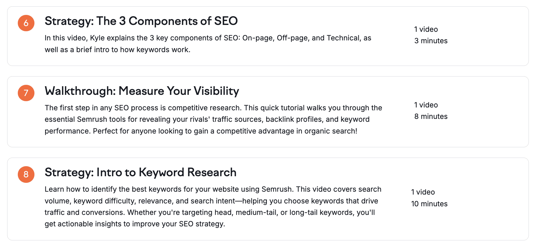 Digital marketing course SEO essentials