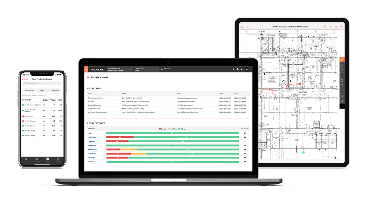 Document management software Procore