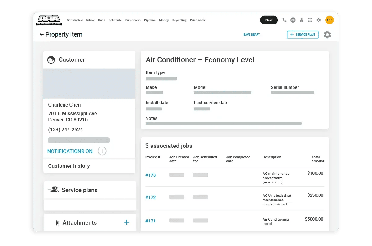 Electrician business CRMs Housecall Pro