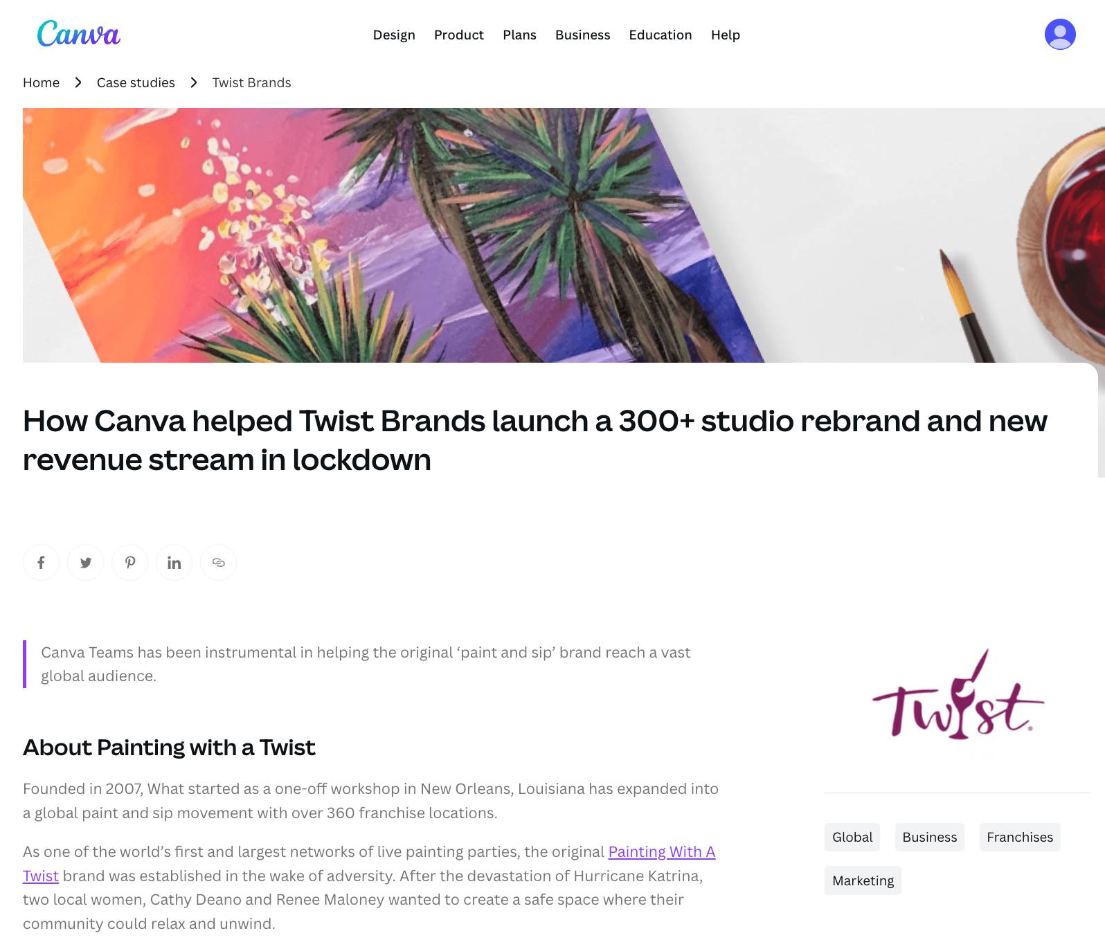Emotional marketing Canva case study