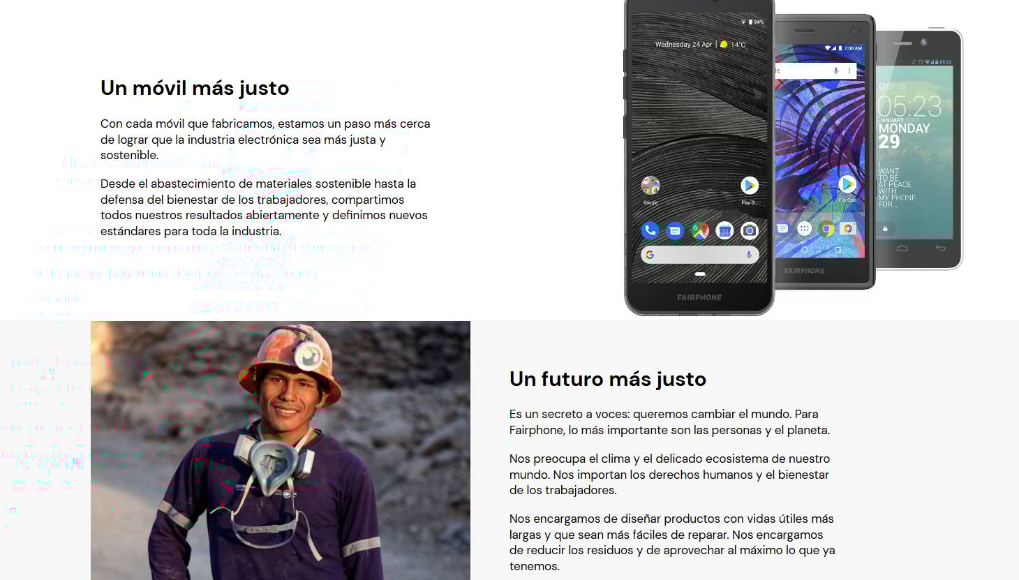 Fairphone responsabilidad social empresarial  