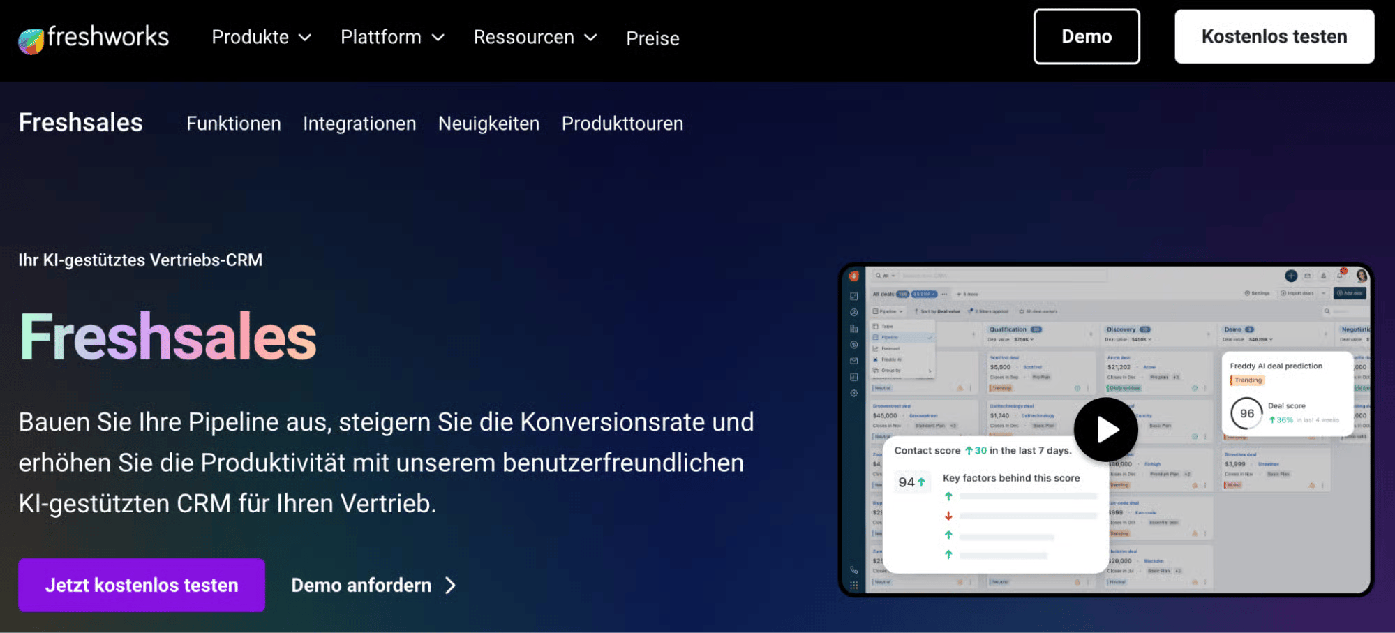 Freshsales CRM-Software