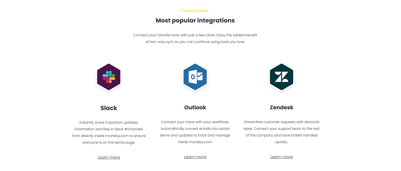 Freshsales vs. Monday integration options