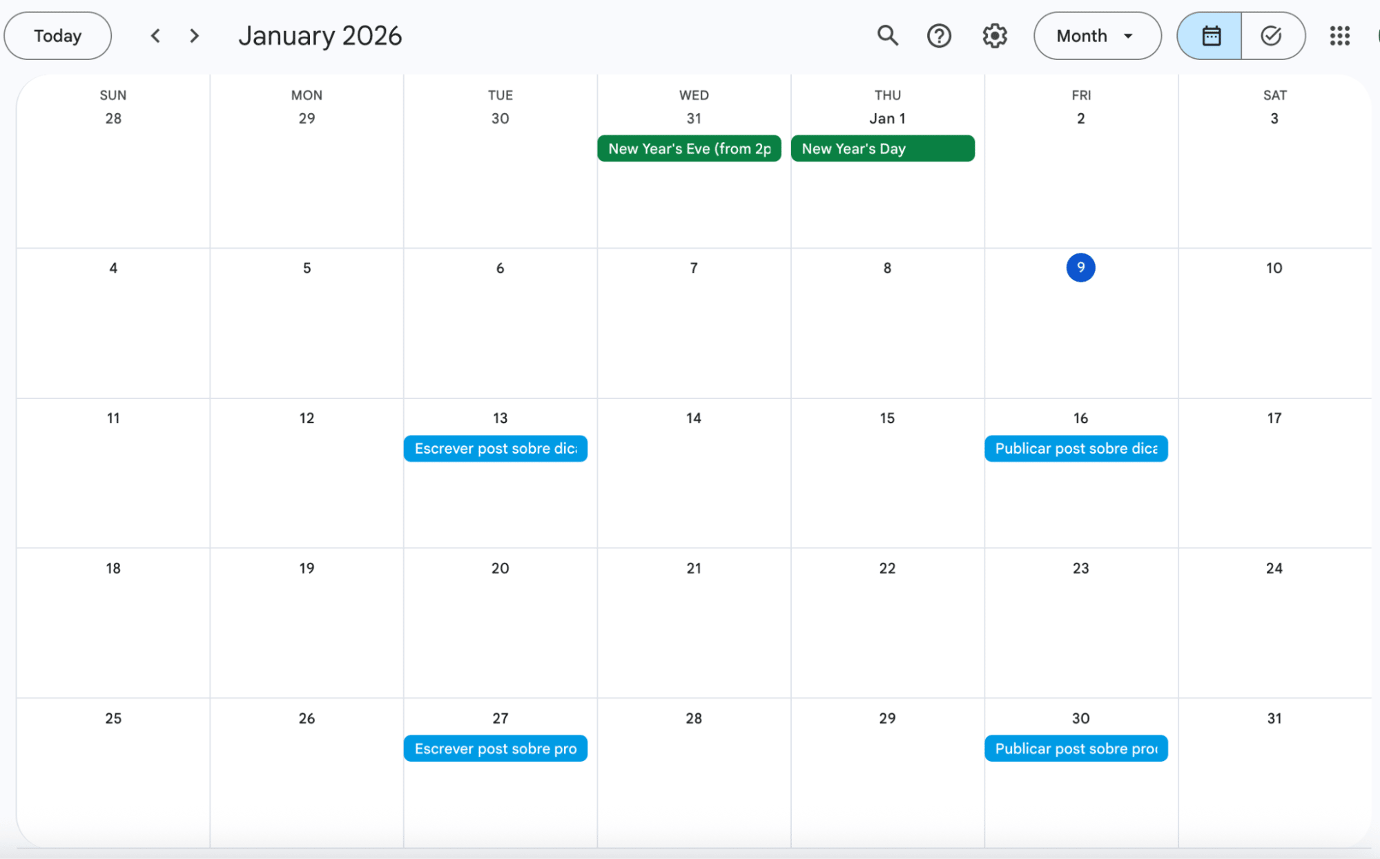 What is a blog Pipedrive content plan example