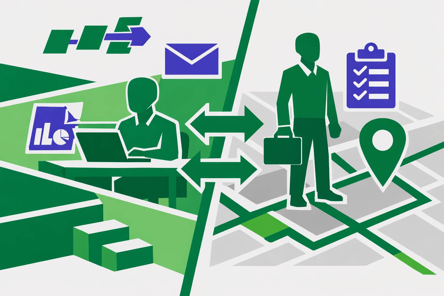 How is a field sales software different from a traditional CRM