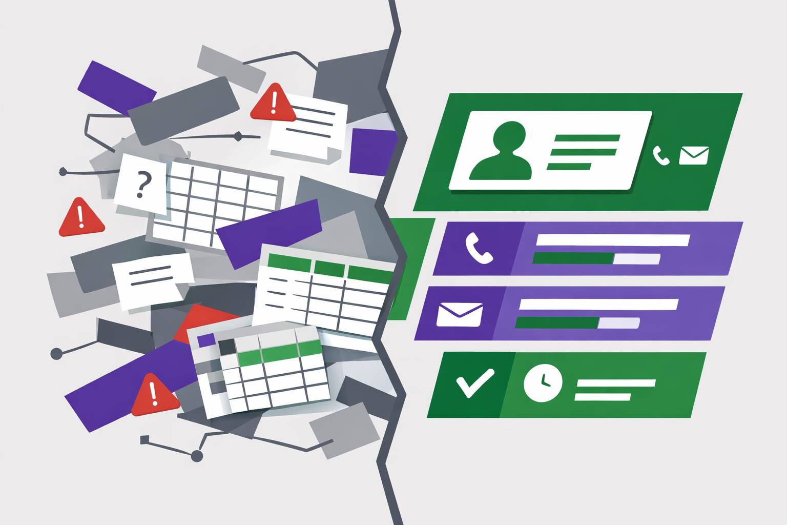 How to use contact management software to organize your leads