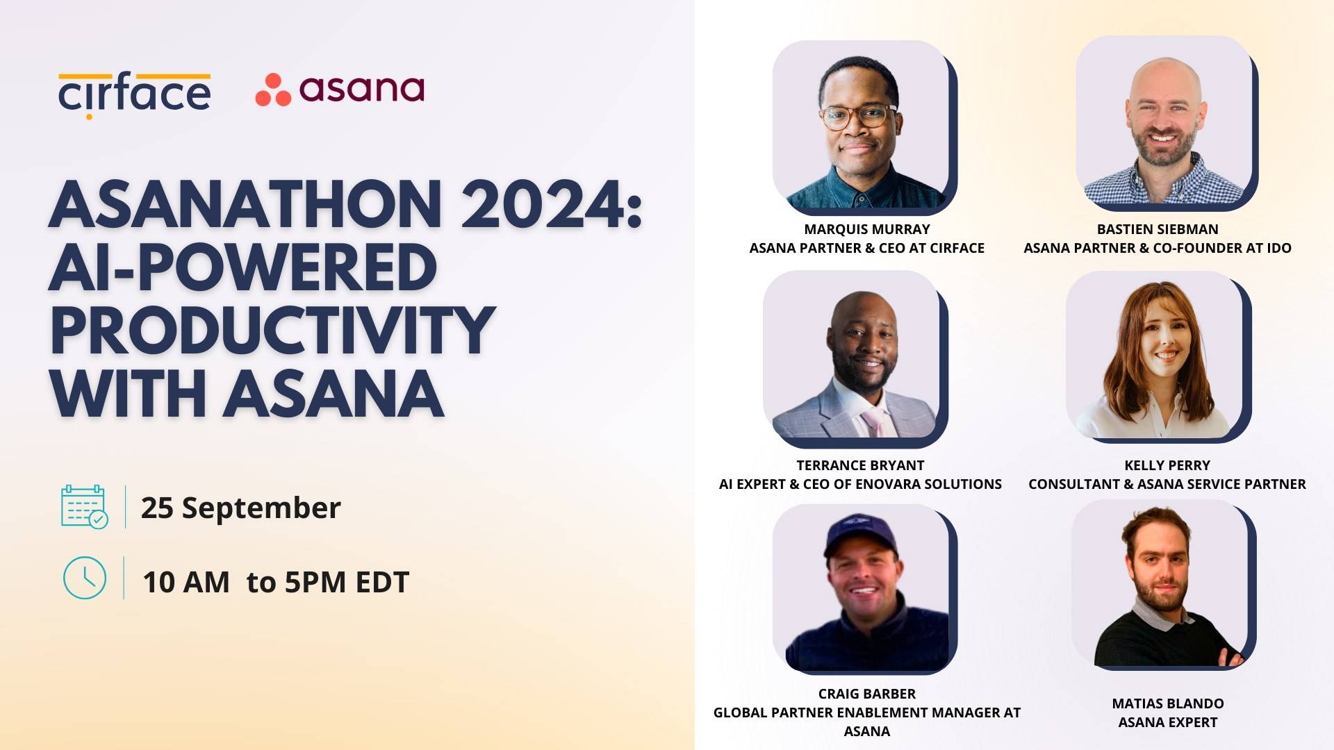 Influencer Marketing Asana Asanathon 2024 event