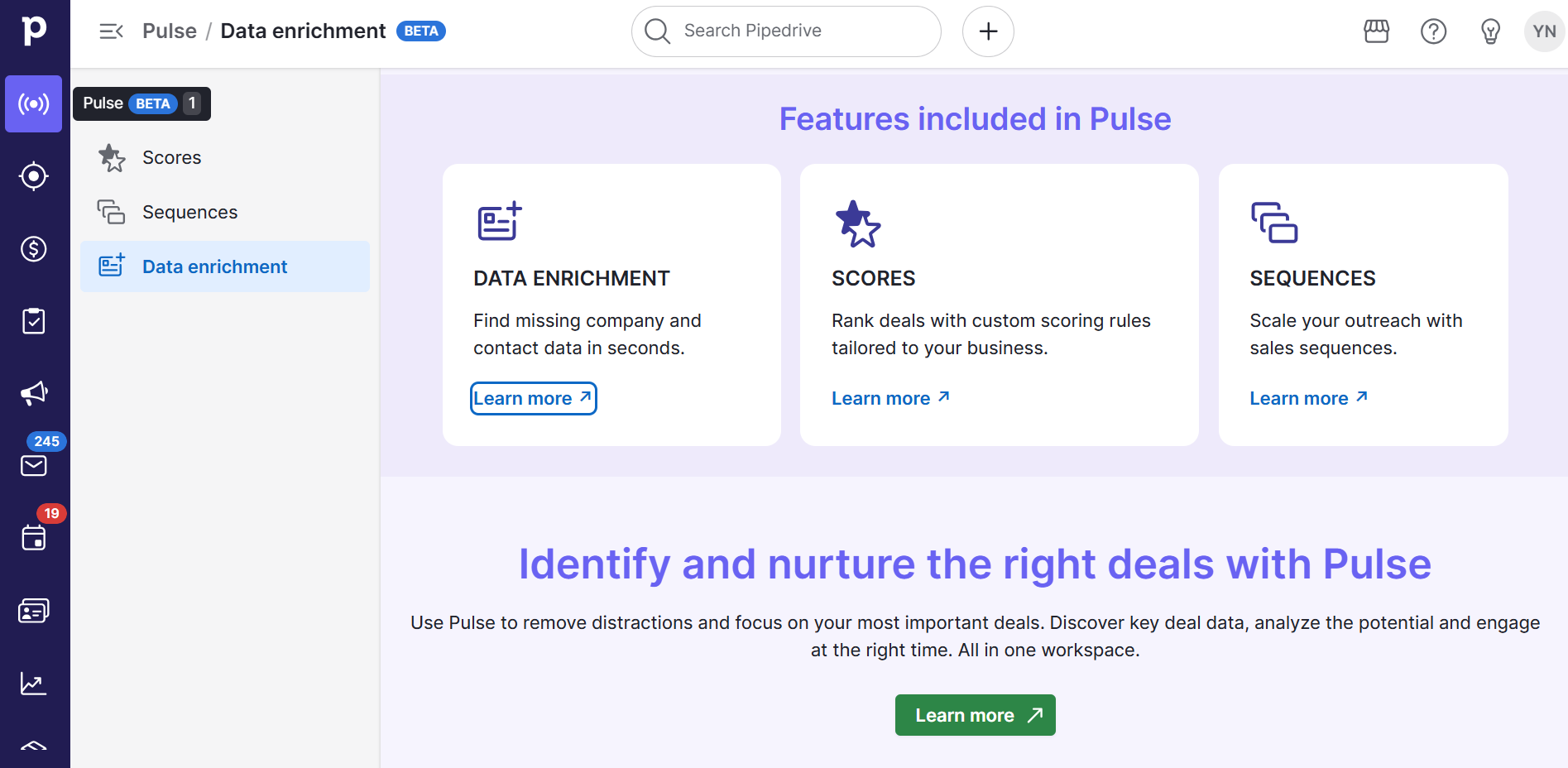 Influencer marketing Pipedrive Pulse
