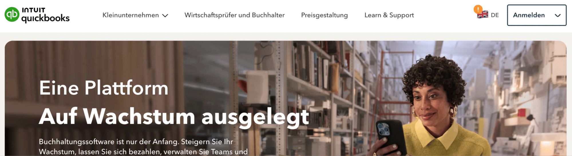 Intuit Quickbooks Rechnungssoftware