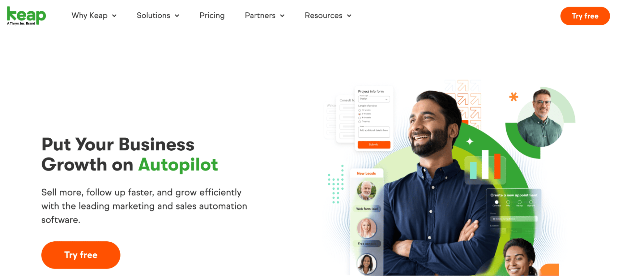 Keap als Salesforce-Alternative