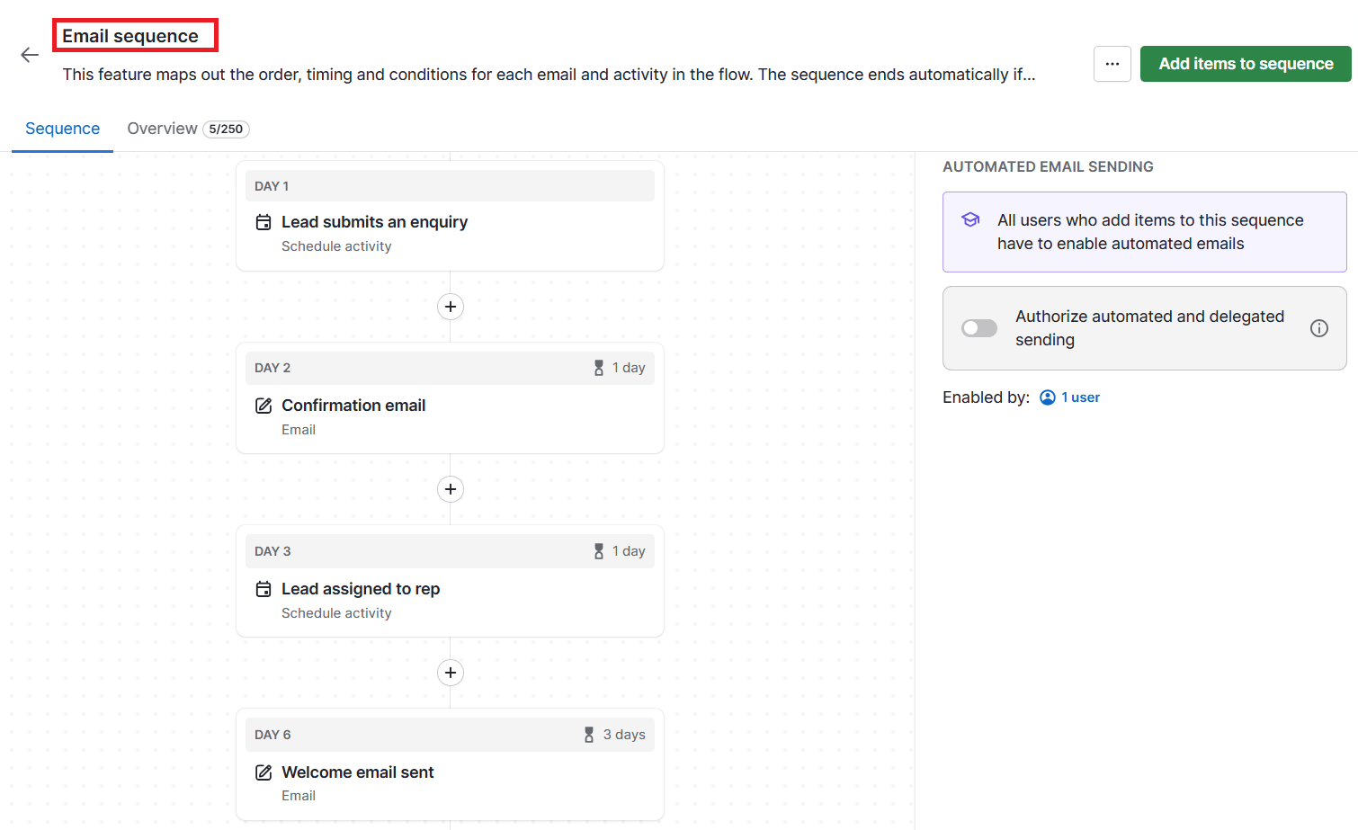  Key account management Pipedrive email sequences