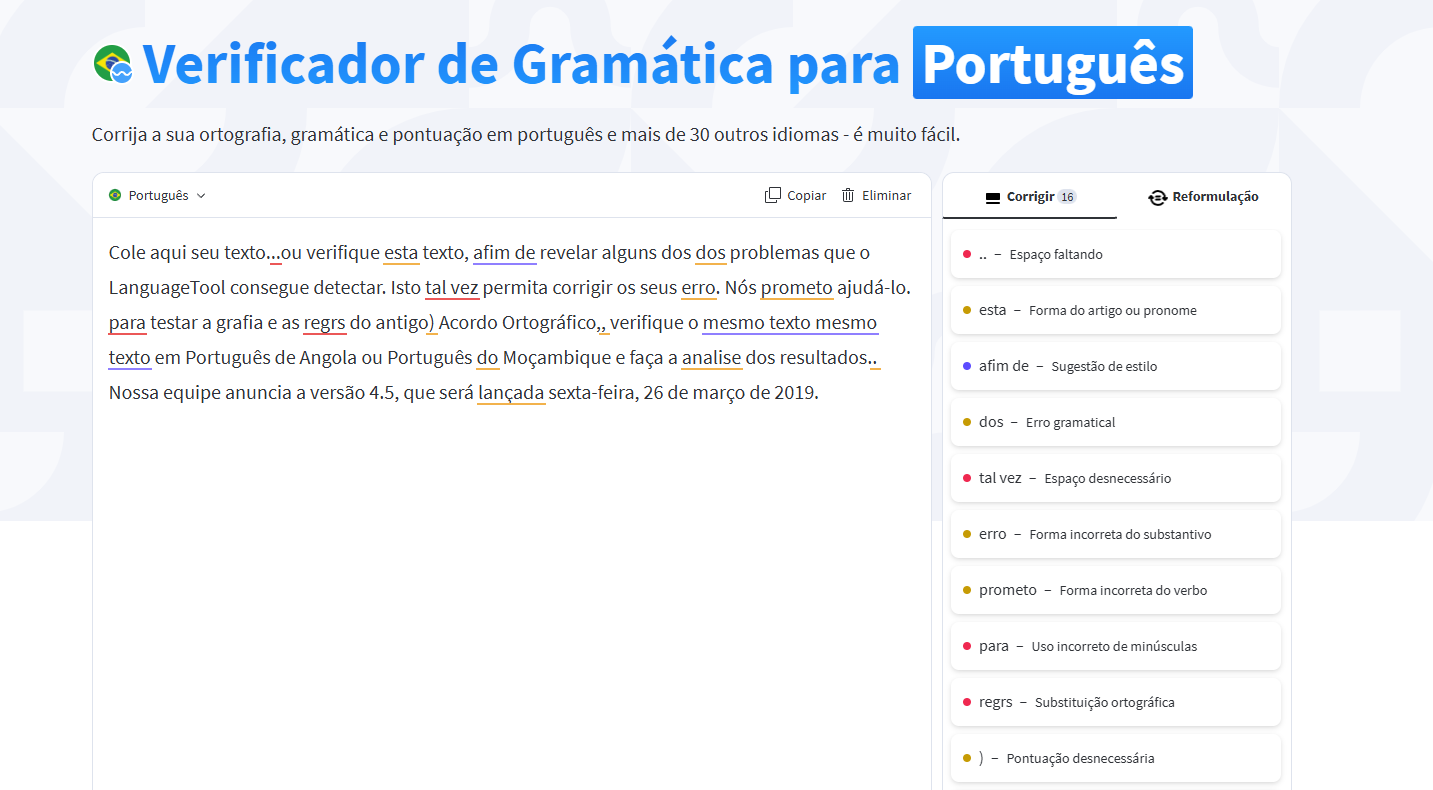 IA para marketing Digital LanguageTool