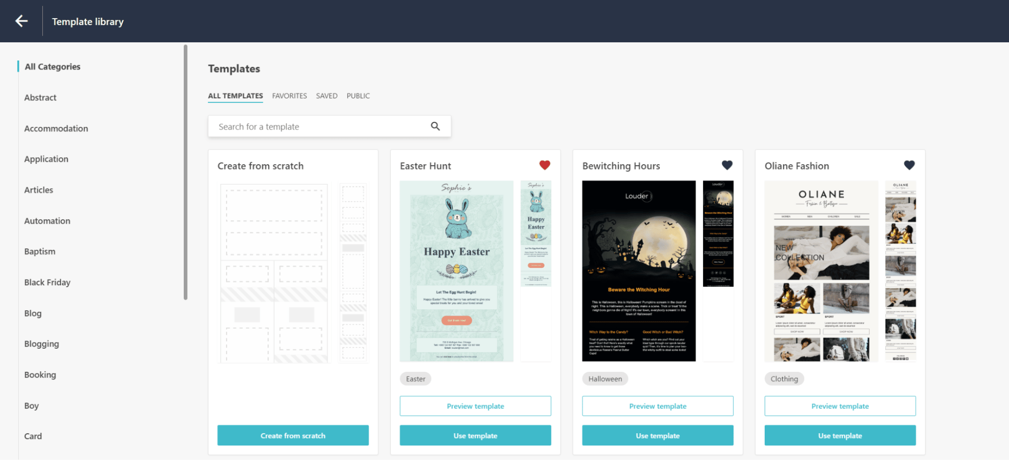 Mass email service Moosend