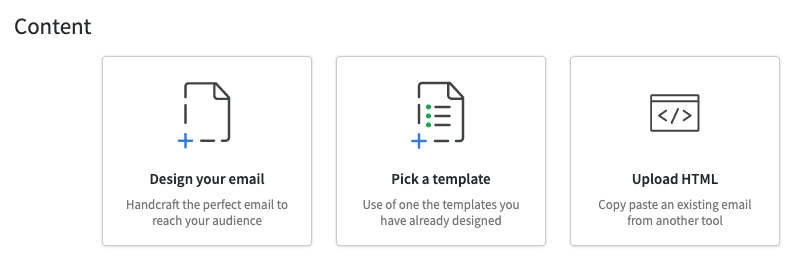 Neuromarketing Pipedrive Campaigns email options