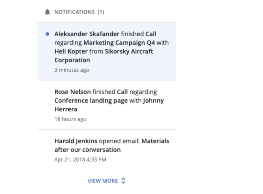 Notifications