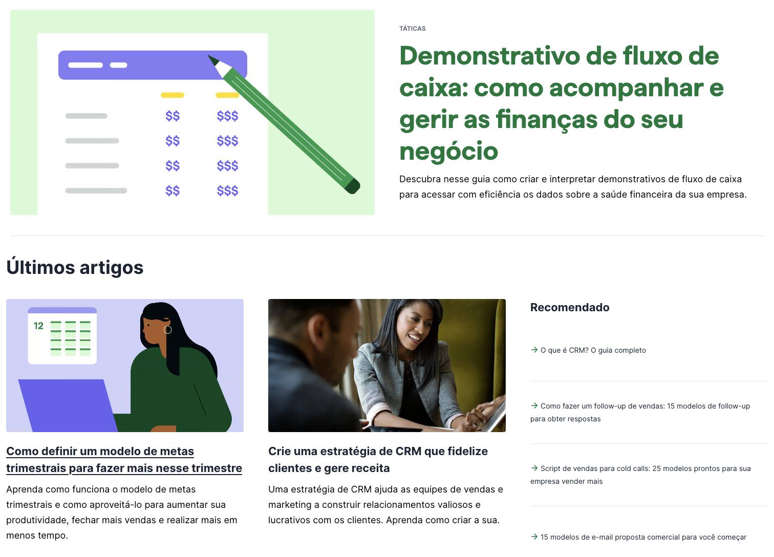 O que é um blog Pipedrive