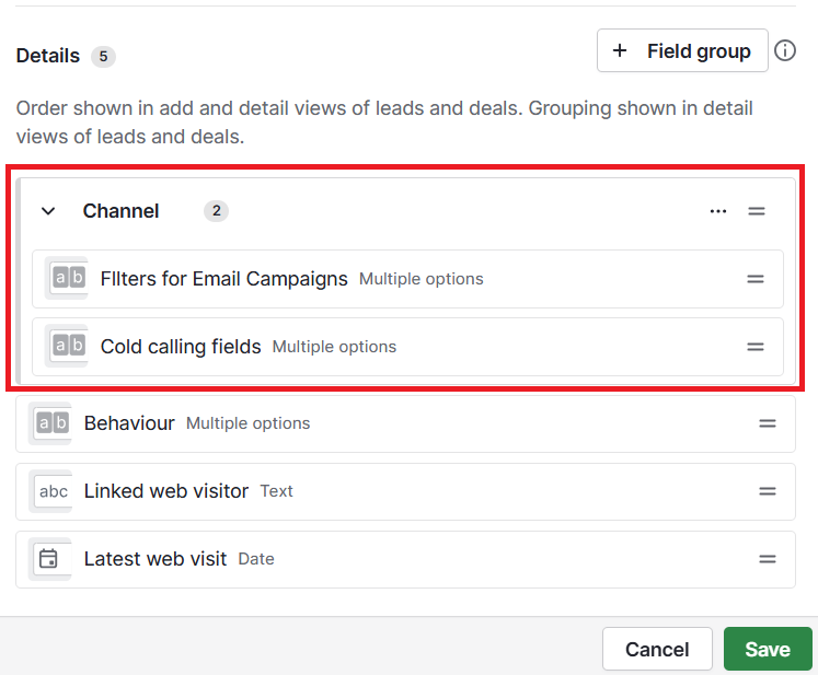 Omnichannel customer service Pipedrive channel contact volume