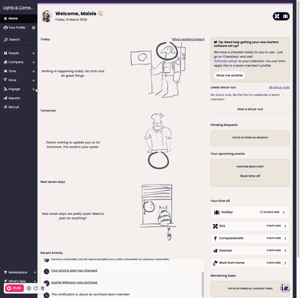 Performance management software ChalireHR