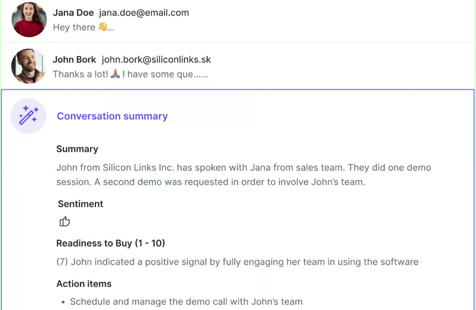 Pipedrive AI email writer