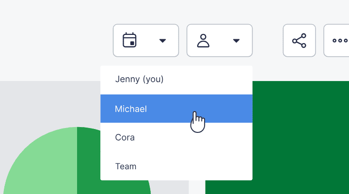 Sales Pipelines Dashboards und Reports für einzelne Teammitglieder und das gesamte Team in der Vetriebspipeline von Pipedrive