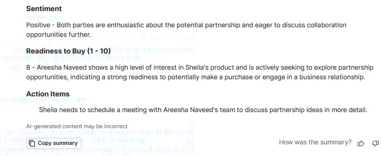 Shared inbox software AI email summarizer