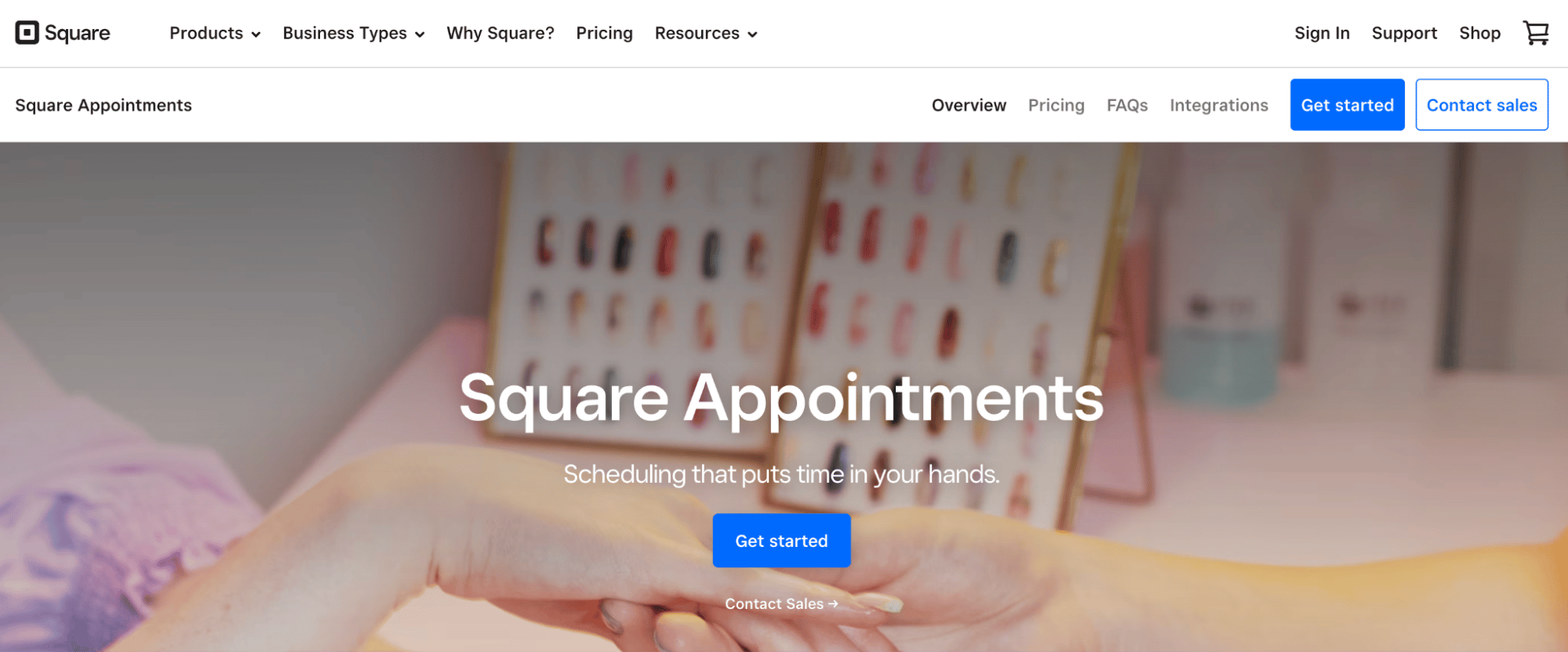 Square Appointments Software für Terminplanung und Terminbuchung