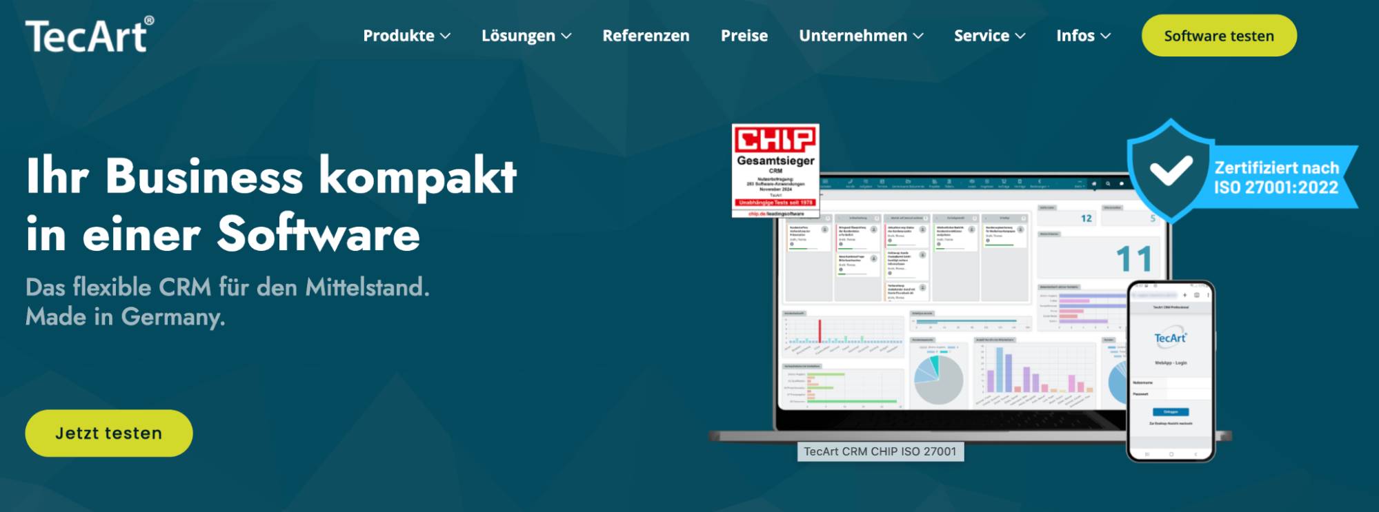 TecArt CRM-Lösung