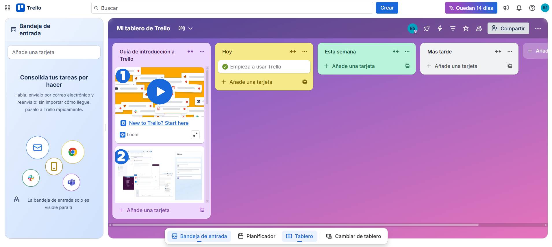 Trello alternativas a Monday