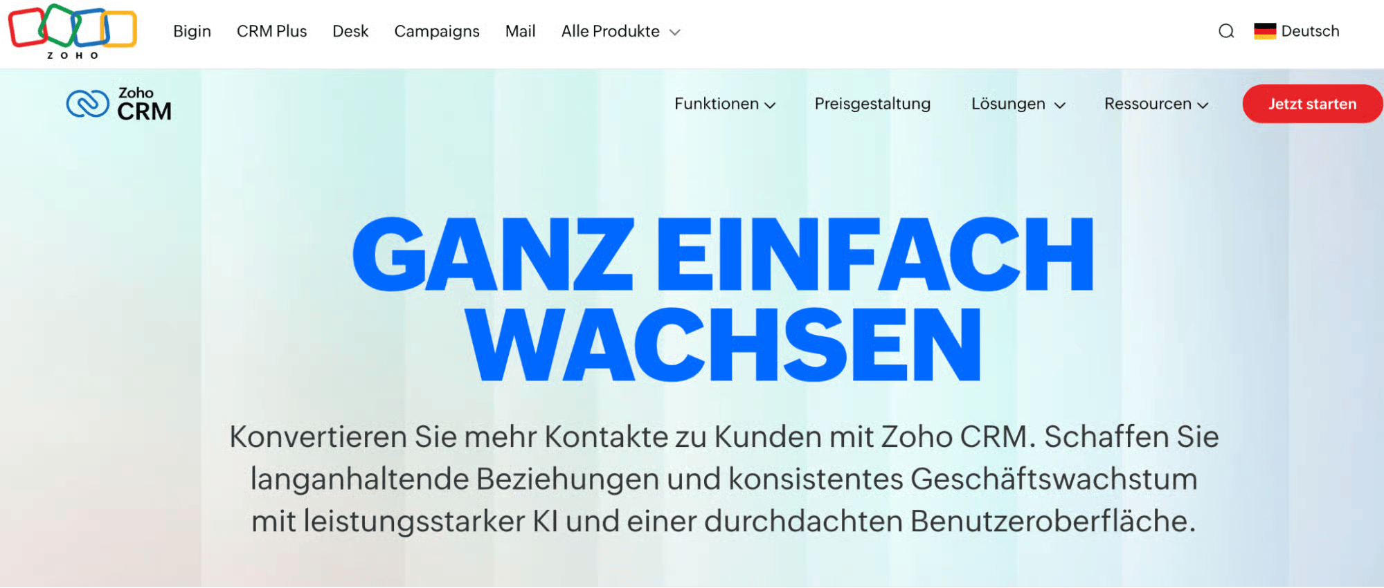Zoho CRM Software CRM-Tools