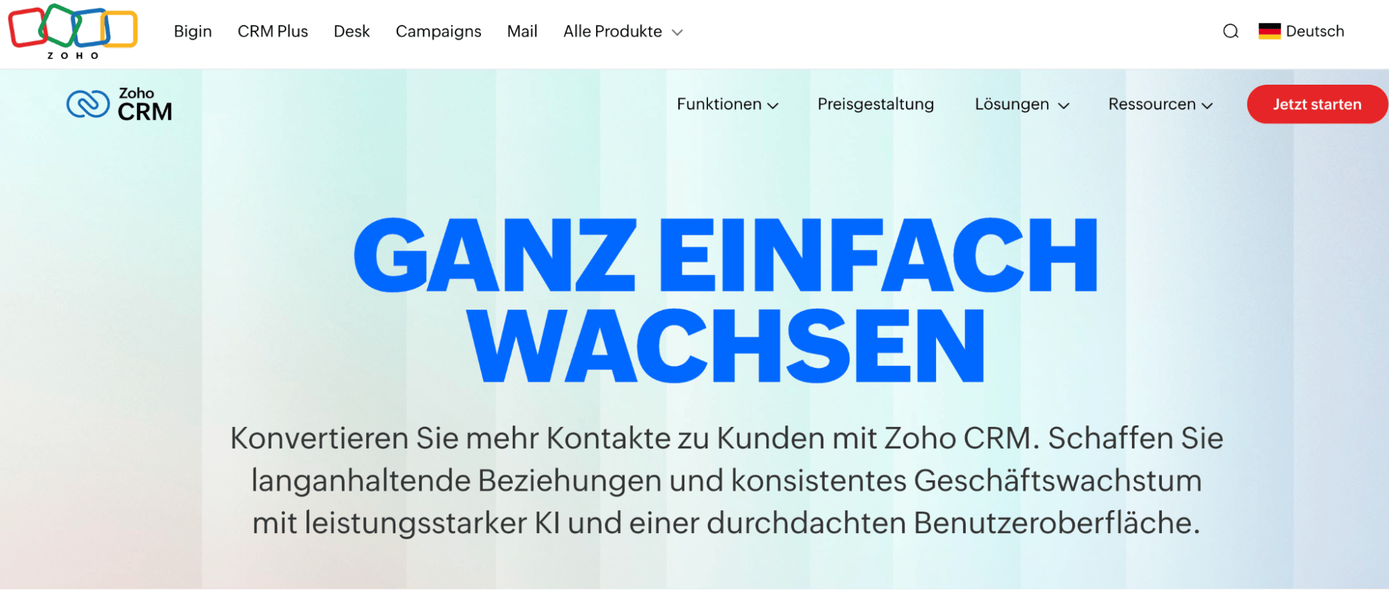 Zoho CRM als Salesforce-Alternative